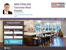 Tablet Screenshot of benfenlon.com